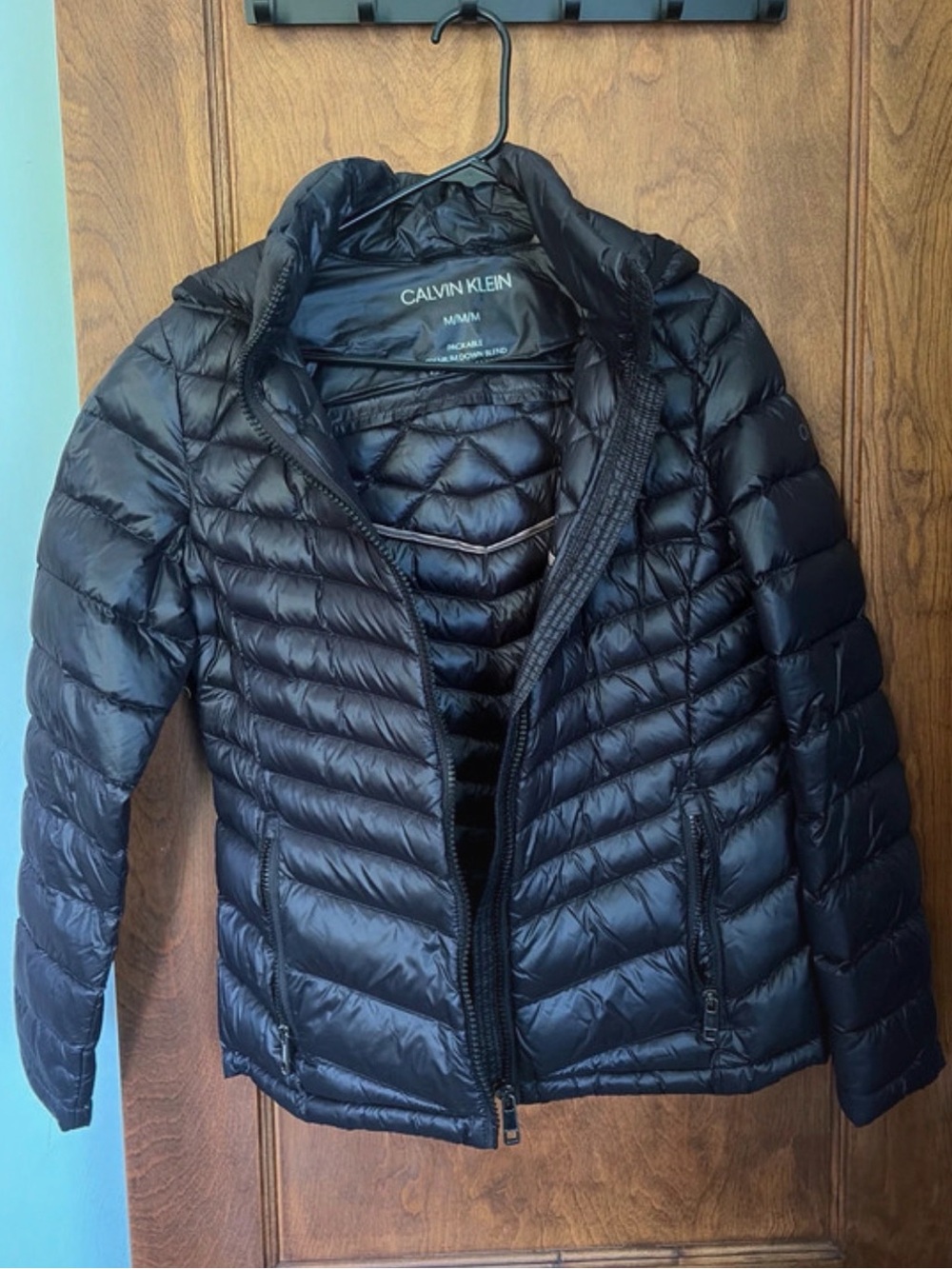 Calvin Klein Black Quilted Lightweight Puffer Jacket